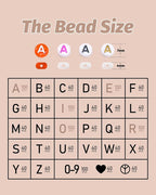 DoDoBeads Gold Letter Beads - Image 2