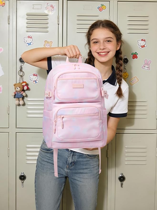 LOVEVOOK School Backpack for Teen Girls & College Students, Large Capacity - Image 7