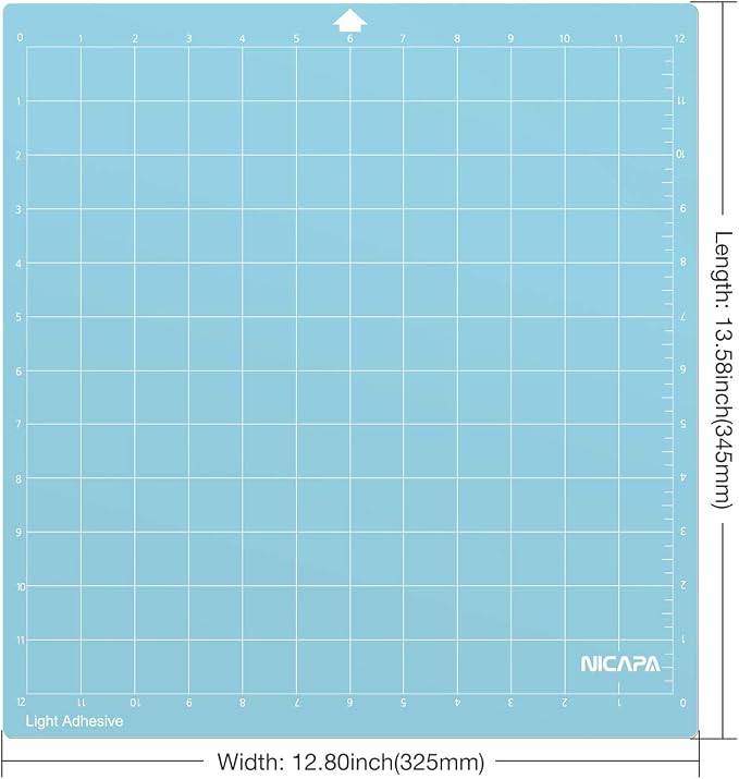 Cutting Mat for Silhouette Cameo 3/2/1 Adhesive&Sticky Non-Slip Flexible Square - Image 4