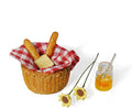 Miniature Food Dollhouse Accessories Garden Decor 1:12 Scale Bread Honey Picnic by Cuteminifulfillsallyourfantasiesabouttheminihomeinyourdreams