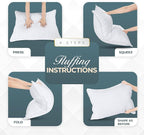 Utopia Bedding Bed Pillows Queen Size Set of 4, Down Alternative Pillows - Image 7