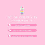 HOUSE CREATIVITY Crochet Kit for Beginners, Make a Cup - Image 4