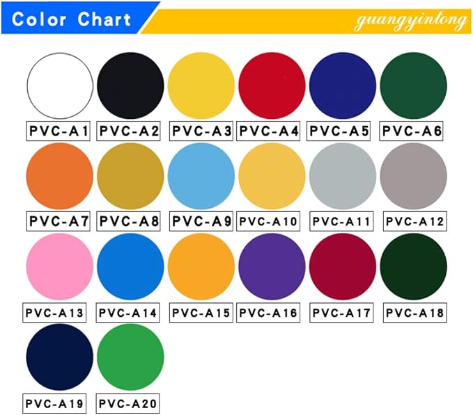 Guangyintong Heat Transfer Vinyl Iron on Vinyl Rolls, Matte Surface, DIY Design - Image 6
