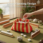 Mahjong Tile Bag Woven Clutch Purses - Image 4
