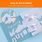 HTVRONT Smart Permanent Vinyl, No Cutting Mat Needed, - Image 6