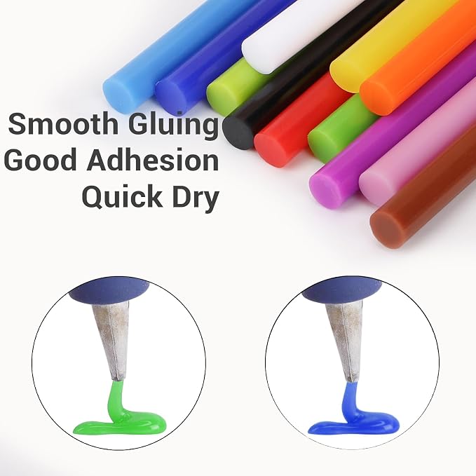 ENPOINT Colored Hot Glue Sticks, Sealing Wax Sticks - Image 3