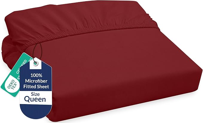 Royale Linens Fitted Sheet Queen by ROYALELINENS