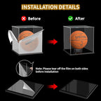 Basketball Display Case, Assemble Soccer Ball Showcase, Sports Memorabilia - Image 7