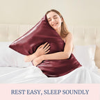 BEDELITE Satin Pillowcase for Hair and Skin, Super Soft and Cooling Similar to - Image 5