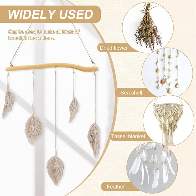 2Pcs 15 Inch Driftwood for Crafts Natural Driftwood Decorative Branches - Image 5
