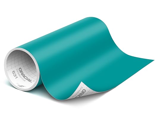 ORACAL 631 Matte Turquoise Blue Vinyl Durable Roll Easy to Weed Permanent by Orafol