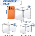 Aheroi Acrylic Risers Display Stands, Acrylic Stands - Image 2
