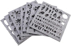 Wixine 1Set 7pcs Needle Felting Applique Mold Handicraft Wool Felt Woolen - Image 2