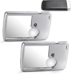 2 Pieces 3X 6X Pocket Magnifying Glass by Amoper