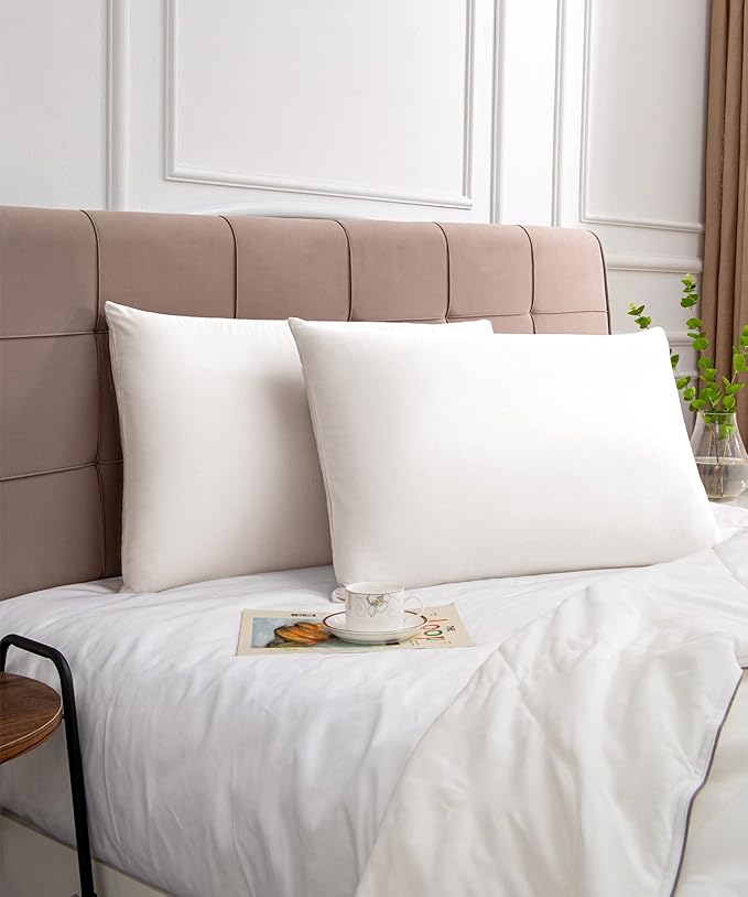 Warmstar Cotton Pillow Cases Queen Size Set of 2, 600 Thread Count Pillowcases - Image 6