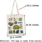 PWHAOO Geology Shopping Bag Rock Collector Tote Bag Natural Landscape Tote Bag - Image 5