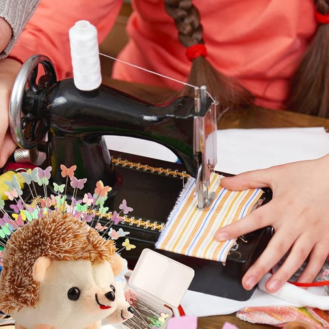 CICILIAYA Hedgehog Shape Pin Cushion, Cute Pincushions Sewing Kit Lovely Needle - Image 9