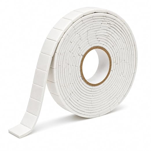 Double Sided Foam Tape, 10 FT Pre-Cut EVA Foam Tape, Approx. 230 Larger Foam by Unknown