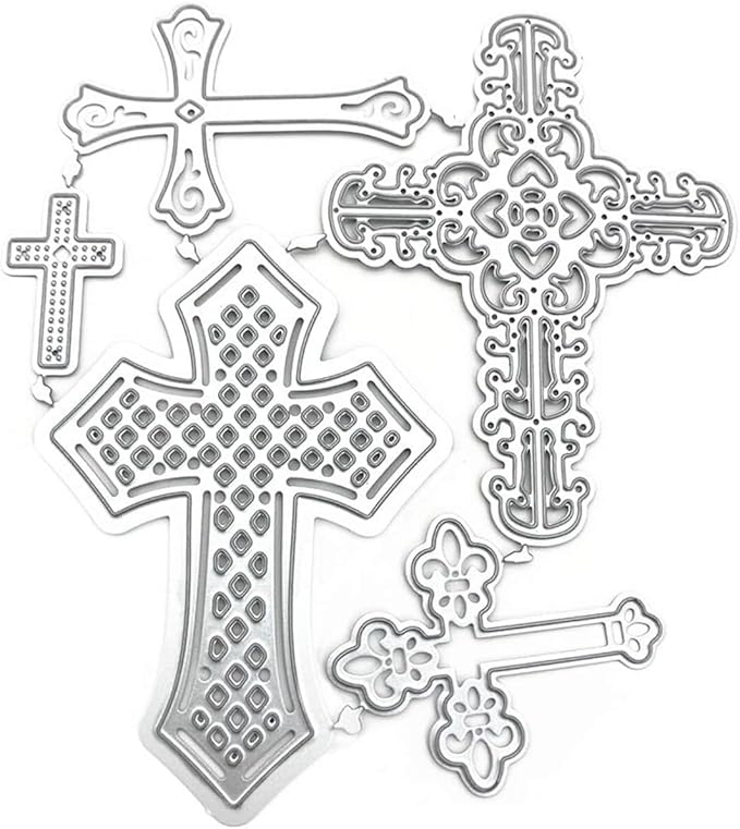 Mvchif-ay Cross Set Cutting Dies by MVCHIFAY