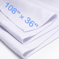 XSEINO Ice White Large Felt Fabric 108" X 36 ", 1.4 mm Thick Soft Felt Fabric by XSEINOiscreating%EF%BC%81