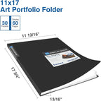 Sooez Art Portfolios 11"x17", Large Portfolio Folder - Image 6