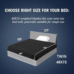 yescool Weighted Blanket for Adults Cooling Heavy Blanket for Sleeping Perfect - Image 2