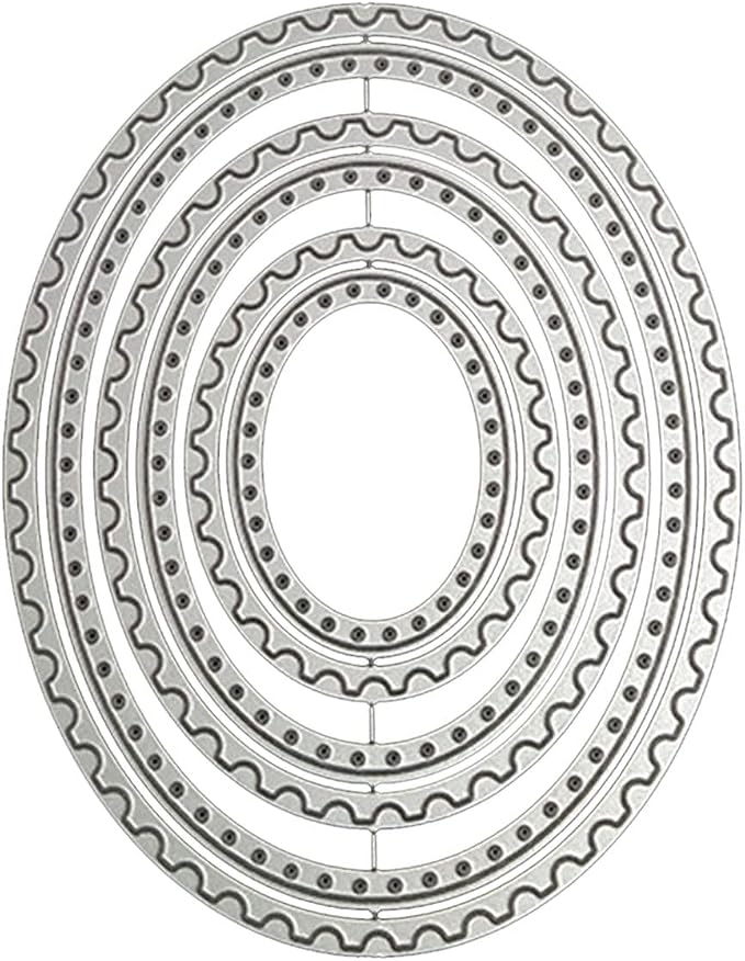 Mvchifay Cutting Dies Metal Stencils Scrapbooking Tool DIY Craft Carbon Steel - Image 7