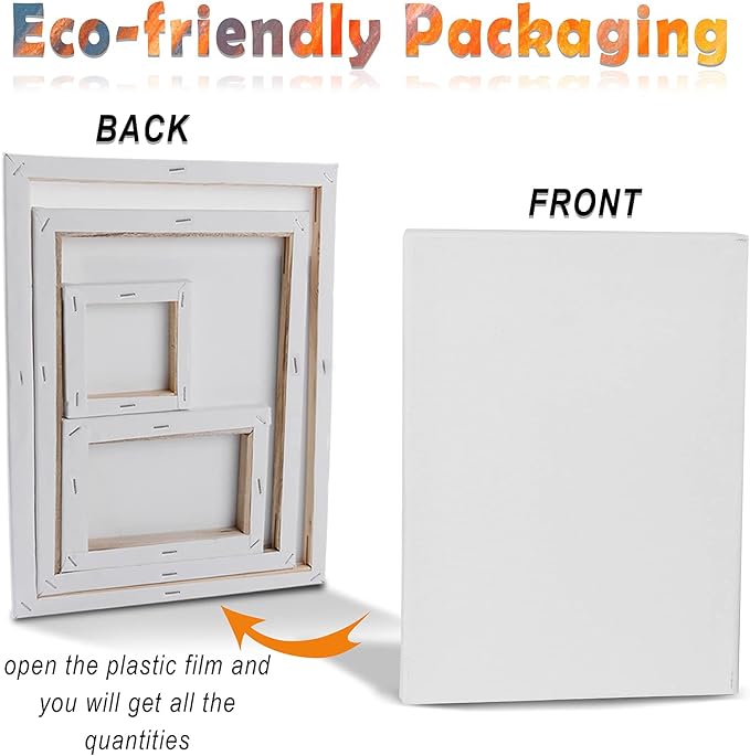 24 Pack Canvases for Painting - Image 2