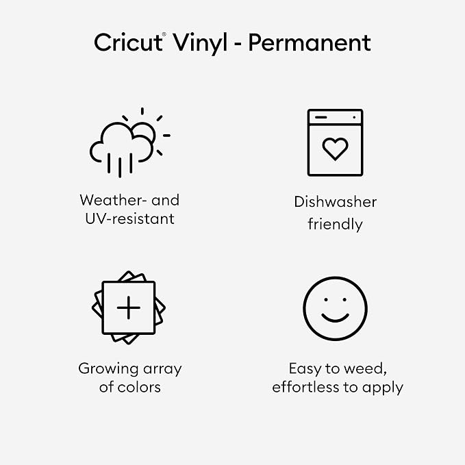 Cricut Premium Permanent Glossy Vinyl - Image 2