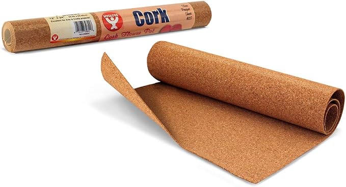 Hygloss Products Cork Roll - 2 mm Thick - 12" x 24" - Image 2