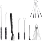 17pcs Multi-Purpose Spray Gun Cleaning Kit, Nylon Brushes Paint Gun Cleaning by ROIKETU