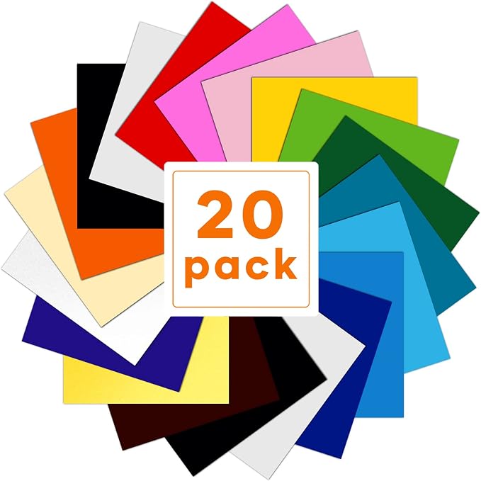 HTVRONT Heat Transfer Vinyl Bundle by HTVRONT