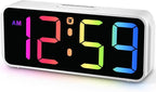 Peakeep Small Digital Alarm Clock Plug in by PEAKEEP