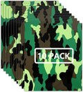 FUNKAKA Camo Army Green HTV Heat Transfer Vinyl Bundle, 10 Sheets PU HTV Vinyl by FUNKAKA