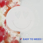 FUNKAKA Tie Dye HTV Heat Transfer Vinyl Bundle, 10 Sheets HTV Vinyl - Image 4