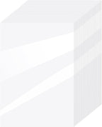 Clabby 36 Sheets Holographic Sticker Paper A4 Vinyl Holographic Laminate Sheets by Clabby