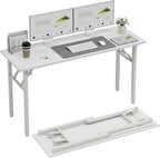 TEMI Long Computer Desk Folding Table by TEMI