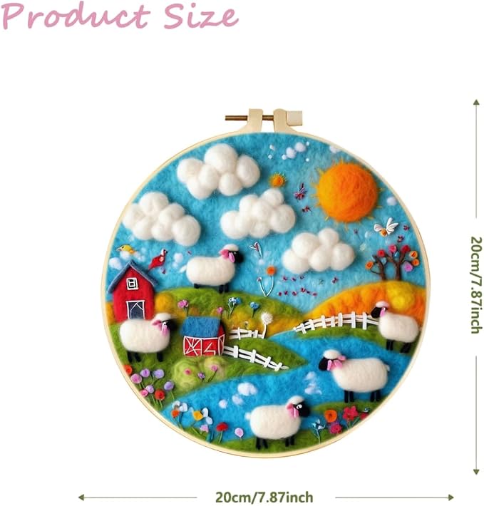 CaptainCrafts DIY Needle Felting Starter Kit - Image 2
