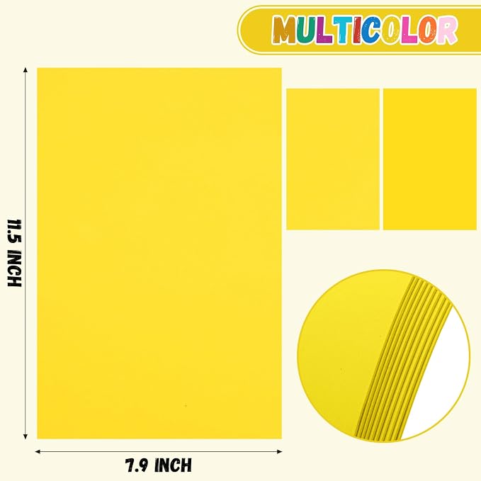 10 Pack Eva Foam Sheets Craft 8 x 12 inch | Foam Paper - Image 2
