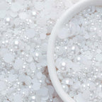 5600PCS Half Round Pearls Flatback Imitation Pearls - Image 3