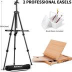 187Pcs Professional All-in-One Art Painting Kit - Image 2