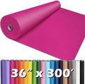 PerkHomy Rose Red Kraft Paper Roll 36" x 3 by PerkHomy