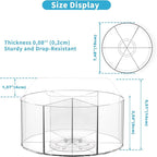 Rotating Markers Organizer for Kids, Acrylic Lazy Susan Organizers for Desks - Image 8