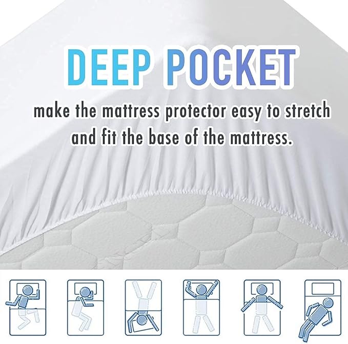 MATBEBY Twin XL Mattress Pad - Image 4