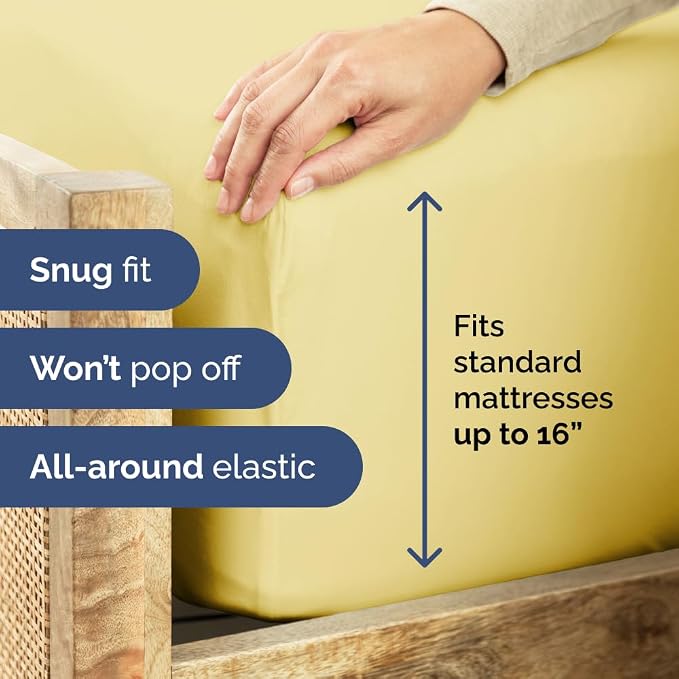 Cal King Fitted Bed Sheet - Image 3