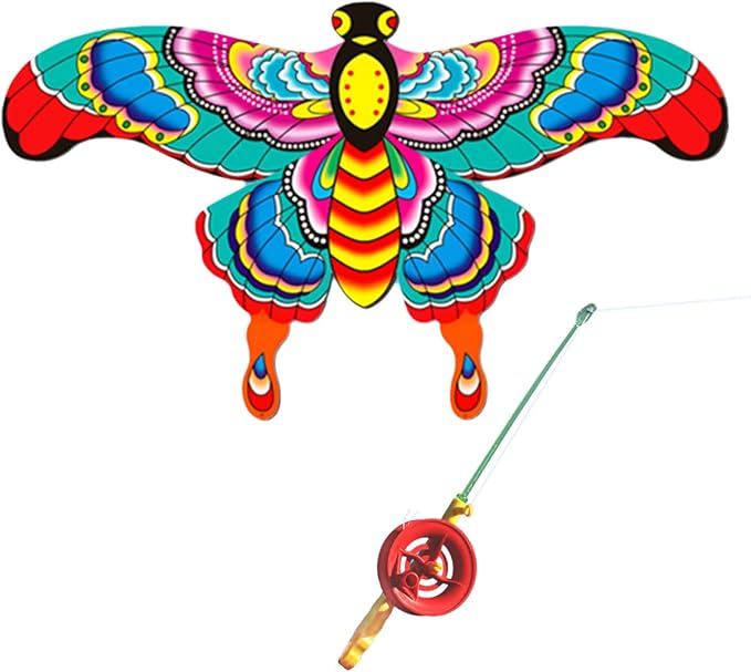 Dynamic Kites 3D Fishing Rod Line Kites Kites Easy Flying Toy Frameless Kites - Image 6