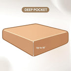 ROSE&RISY White Twin Fitted Sheet, Soft and Breathable - Image 4