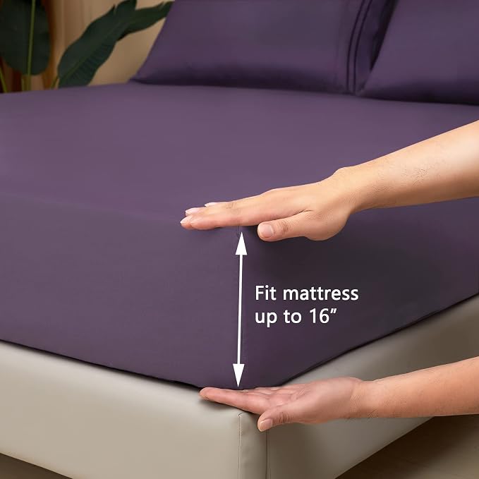 Mejoroom California King Size Sheet Set - Image 3