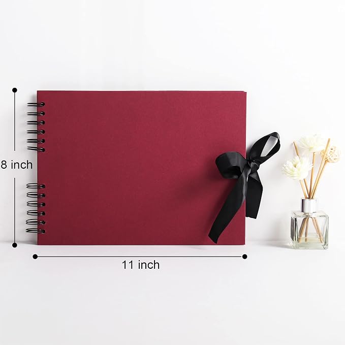 Vienrose Scrapbook Album 80 Pages, DIY Photo Album - Image 4
