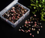 Natural Chip Stone Beads Black Stripe Rhodochrosite 5-8mm About 400 Pieces - Image 3